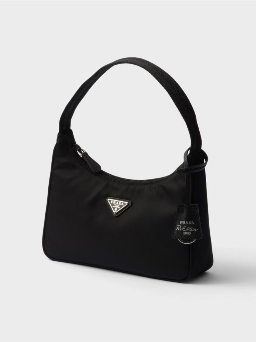 Prada Nylon Mini Re-Edition 2000 Bag Black